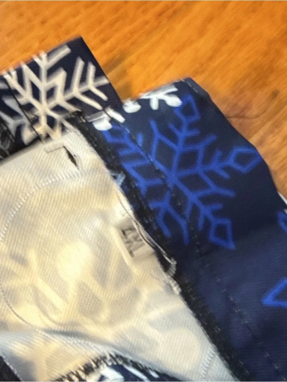 Men's Navy Blue Snowflake Suit Jacket, Vest & Pants Set